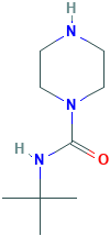 1-Piperazinecarboxamide,N-(1,1-dimethylethyl)-(9CI)