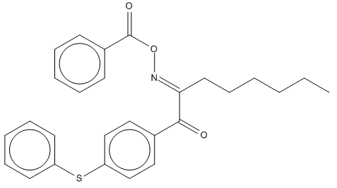 1-[4-(Phenylthio)phenyl]-1,2-octanedione 2-(O-benzoyloxime)