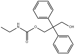 3-Hydroxy-2,2-diphenylpropyl=ethylcarbamate