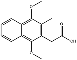 2-Naphthaleneacetic acid, 1,4-dimethoxy-3-methyl-