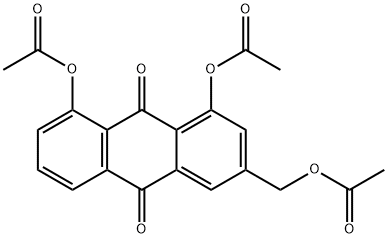 (4,5-diacetyloxy-9,10-dioxoanthracen-2-yl)methyl acetate