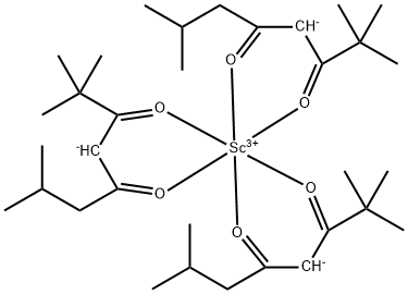 Tris(2,2,7-trimethyl-3,5-octanedionato)scandium (III)