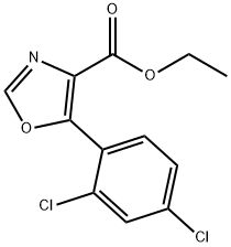 5-(2,4-二氯苯基)恶唑-4-羧酸乙酯