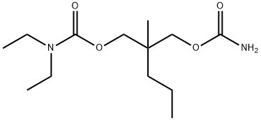 2-[(Carbamoyloxy)methyl]-2-methylpentyl diethylcarbamate