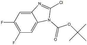 1H-Benzimidazole-1-carboxylic acid, 2-chloro-5,6-difluoro-, 1,1-dimethylethyl ester