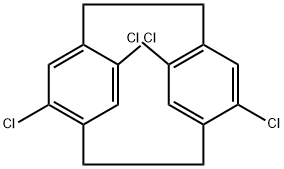 5,11,13,15-tetrachlorotricyclo[8.2.2.24,7]hexadeca-4,6,10,12,13,15-hexaene