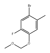 1-Bromo-5-fluoro-4-(methoxymethoxy)-2-methylbenzene