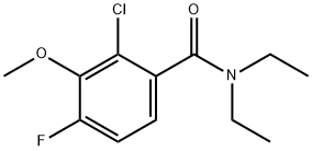 2-Chloro-N,N-diethyl-4-fluoro-3-methoxybenzamide