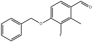 4-(Benzyloxy)-3-fluoro-2-methylbenzaldehyde