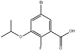 5-bromo-2-fluoro-3-isopropoxybenzoic acid