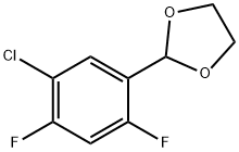 2-(5-chloro-2,4-difluorophenyl)-1,3-dioxolane