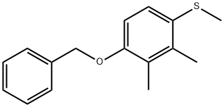 (4-(Benzyloxy)-2,3-dimethylphenyl)(methyl)sulfane