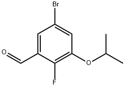 5-bromo-2-fluoro-3-isopropoxybenzaldehyde