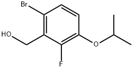 (6-Bromo-2-fluoro-3-isopropoxyphenyl)methanol