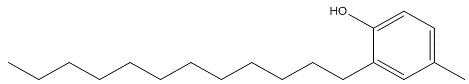 2-正十二烷基-4-甲基苯酚