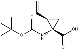 (1S,2R)-1-[(tert-butoxycarbonyl)amino]-2-ethenylcyclopropane...