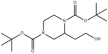 1,4-Piperazinedicarboxylic acid, 2-(2-hydroxyethyl)-, 1,4-bis(1,1-dimethylethyl) ester