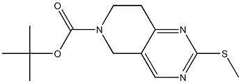 2-(甲硫基)-7,8-二氢吡啶并[4,3-D]嘧啶-6(5H)-羧酸叔丁酯