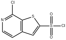 7-Chlorothieno[2,3-c]pyridine-2-sulfonic acid chloride