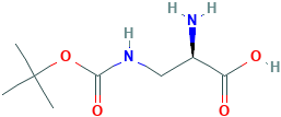 (2R)-2-氨基-3-[(2-甲基丙-2-基)氧羰基氨基]丙酸