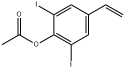 2,6-diiodo-4-vinylphenyl acetate