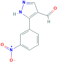 3-(3-Nitrophenyl)-1H-pyrazole-4-carbaldehyde