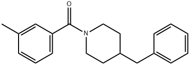 4-benzyl-1-(3-methylbenzoyl)piperidine