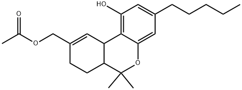 (6aR-trans)-6a,7,8,10a-Tetrahydro-1-hydroxy-6,6-diMethyl-3-pentyl-6H-dibenzo[b,d]pyran-9-Methanol α-Acetate