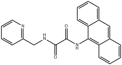 Ethanediamide, N1-9-anthracenyl-N2-(2-pyridinylmethyl)-