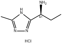 (1S)-1-(5-methyl-1H-1,2,4-triazol-3-yl)propan-1-amine dihydrochloride