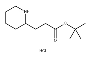 tert-butyl 3-(piperidin-2-yl)propanoatehydrochloride