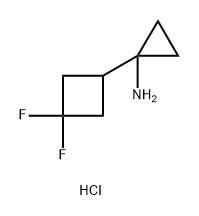 1-(3,3-difluorocyclobutyl)cyclopropan-1-aminehydrochloride