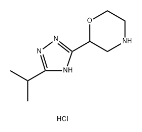 2-[5-(propan-2-yl)-1H-1,2,4-triazol-3-yl]morpholinedihydrochloride