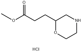 methyl 3-(morpholin-2-yl)propanoatehydrochloride