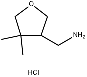 1-(4,4-dimethyloxolan-3-yl)methanaminehydrochloride