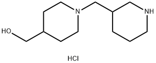 {1-[(piperidin-3-yl)methyl]piperidin-4-yl}methanoldihydrochloride