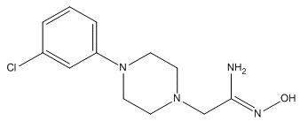 2-[4-(3-氯苯基)哌嗪-1-基]-正羟基乙脒