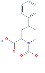4-苯基哌啶-1,2-二羧酸-1-叔丁酯