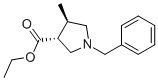 (3R,4R)-乙基1-苄基-4-甲基吡咯烷-3-羧酸