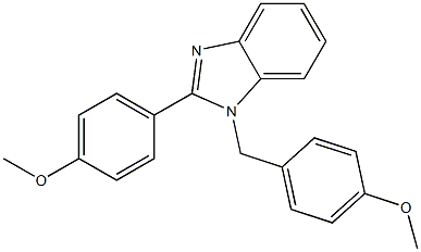 1-(4-Methoxybenzyl)-2-(4-methoxyphenyl)-1H-benzo[d]imidazole