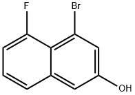 2-Naphthalenol, 4-bromo-5-fluoro-