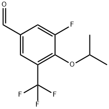 Benzaldehyde, 3-fluoro-4-(1-methylethoxy)-5-(trifluoromethyl)-