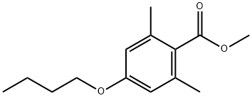 Benzoic acid, 4-butoxy-2,6-dimethyl-, methyl ester