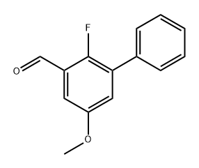 2-Fluoro-5-methoxy-[1,1'-biphenyl]-3-carbaldehyde