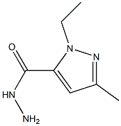 1H-Pyrazole-5-carboxylic acid, 1-ethyl-3-methyl-, hydrazide