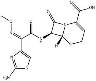 (6R,7S)-7-((Z)-2-(2-aminothiazol-4-yl)-2-(methoxyimino)acetamido)-8-oxo-5-thia-1-azabicyclo[4.2.0]oct-2-ene-2-carboxylic acid