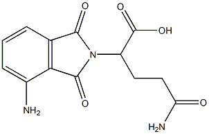 5-amino-2-(4-amino-1,3-dioxoisoindolin-2-yl)-5-oxopentanoic acid