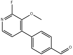 4-(2-Fluoro-3-methoxypyridin-4-yl)benzaldehyde