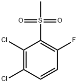 1,2-Dichloro-4-fluoro-3-(methylsulfonyl)benzene