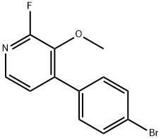 4-(4-Bromophenyl)-2-fluoro-3-methoxypyridine